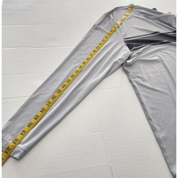 Faherty Shorelite long sleeve shirt rash guard XXL men UPF 50 gray - Picture 8 of 8